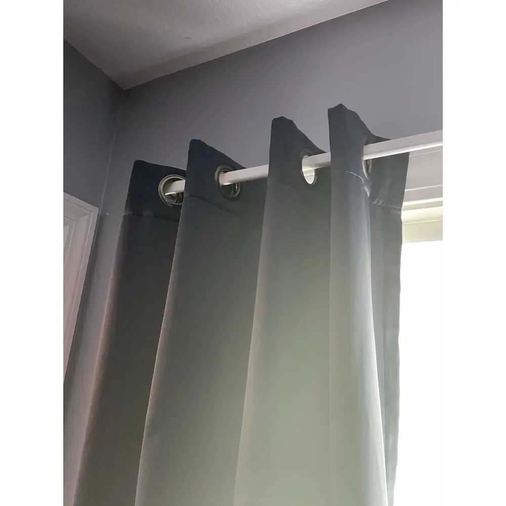 JC Penny 50x84 Kathryn Lined Blackout Grommet Curtain Panels Navy Kathryn Pair
